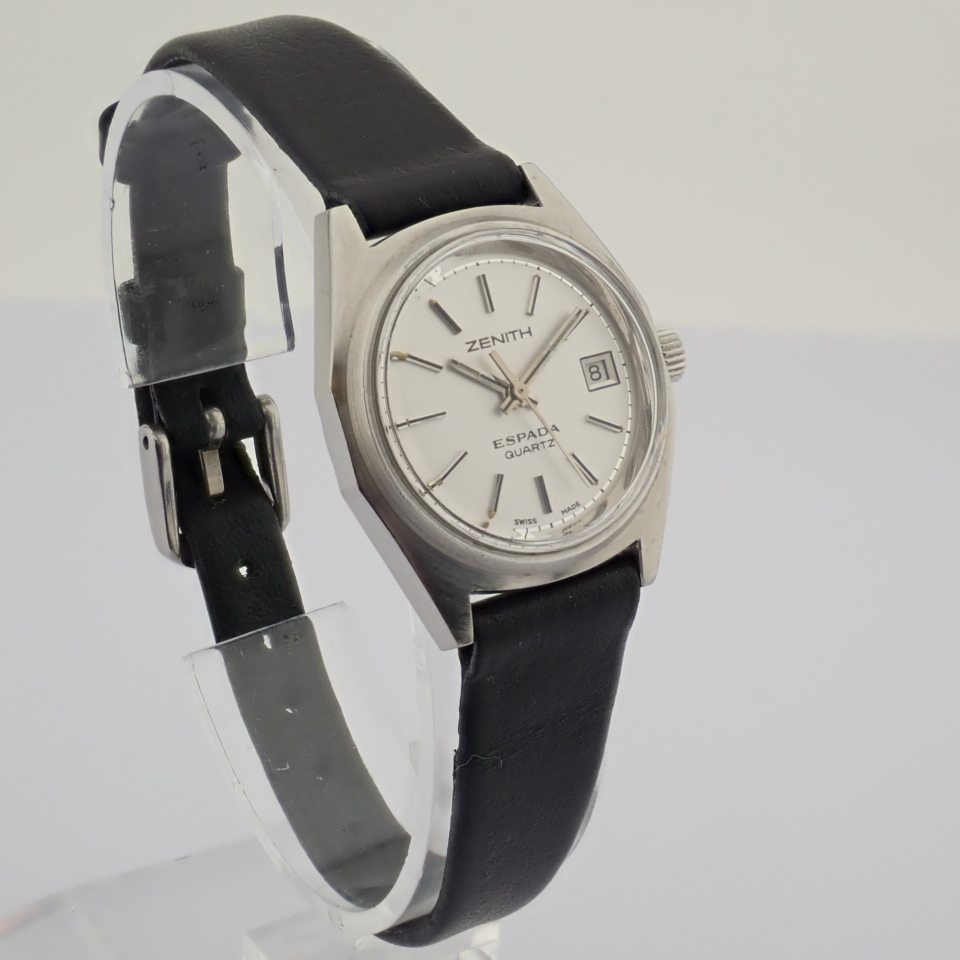 Zenith / Espada - Lady's Steel Wrist Watch - Image 11 of 11