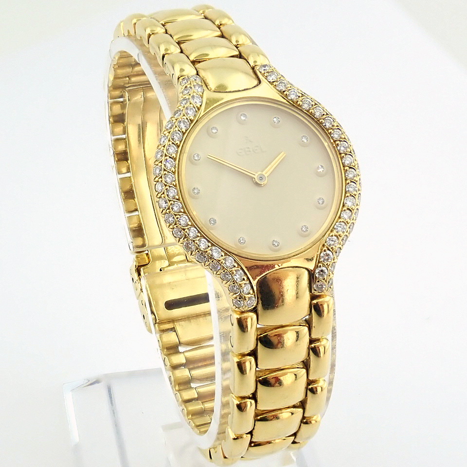 Ebel / Beluga Diamond - 18K Solid Gold - Lady's Yellow gold Wrist Watch - Image 7 of 16