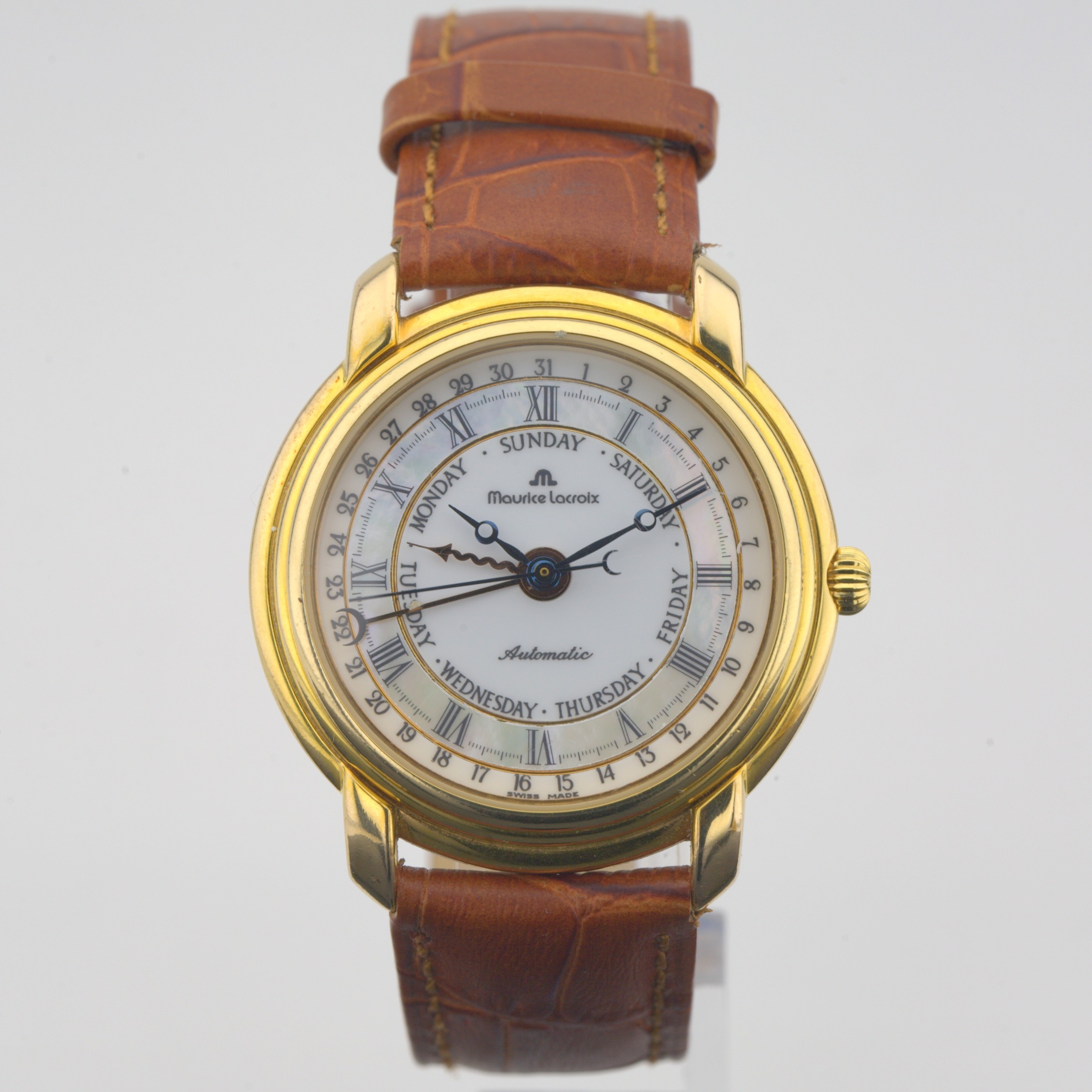 Maurice Lacroix / Masterpiece - Gentlemen's Gold/Steel Wrist Watch - Image 9 of 9