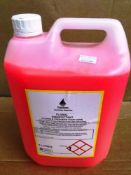 4 X 5L Bottles Of Industrial Strength Floral Disinfectant