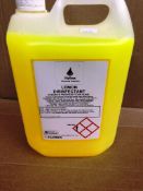 48 X 5L Bottles Of Industrial Strength Lemon Disinfectant