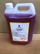 4 X 5L Bottles Of Industrial Strength Alloy Wheel Cleaner