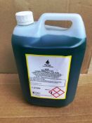 12 X 5L Bottles Of Industrial Strength Pine Disinfectant