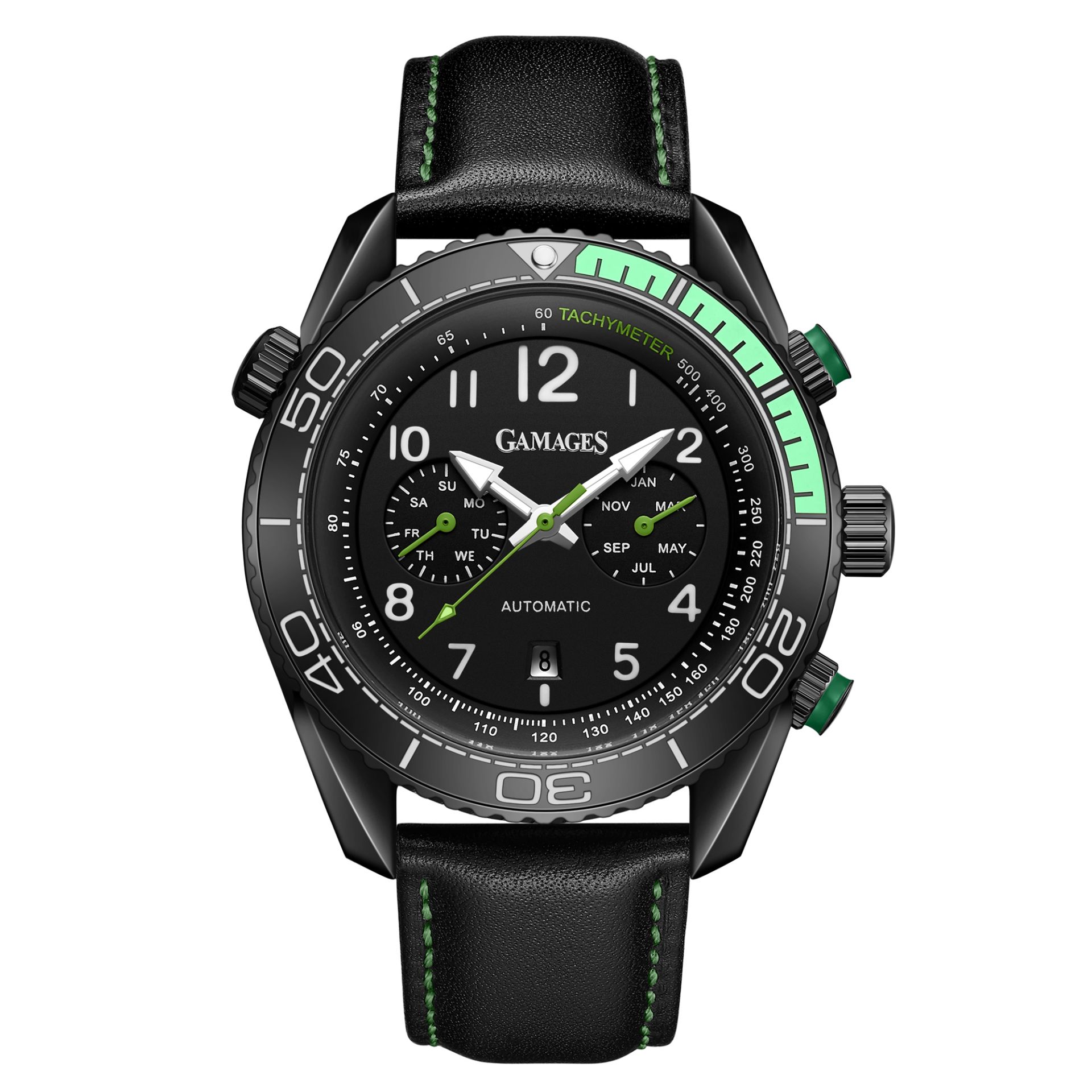 Limited Edition Hand Assembled GAMAGES Supreme Automatic Green – 5 Year Warranty & Free Delivery - Image 3 of 7