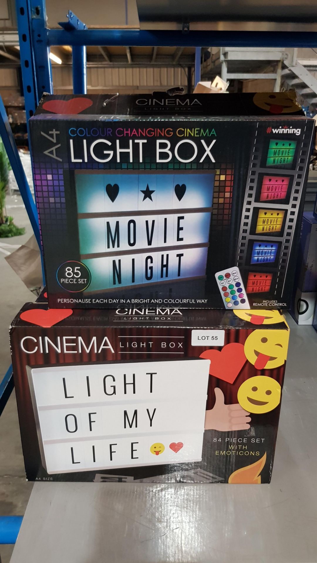 15 X Mixed Style Cinema Light Box