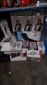 Approx. 14 Items - Mixed Massage Lot To Include 5 X Well Being Shiatsu Neck & Back Massager & ...