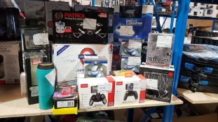 Approx. 21 Items - Mixed Lot To Include Ipega Wireless Controller, Patrol FPV Real Time Quadco...