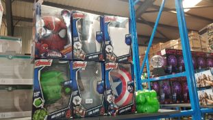 7 X Mixed Style Marvel Avengers 3D Deco Light (1 X - No Box)