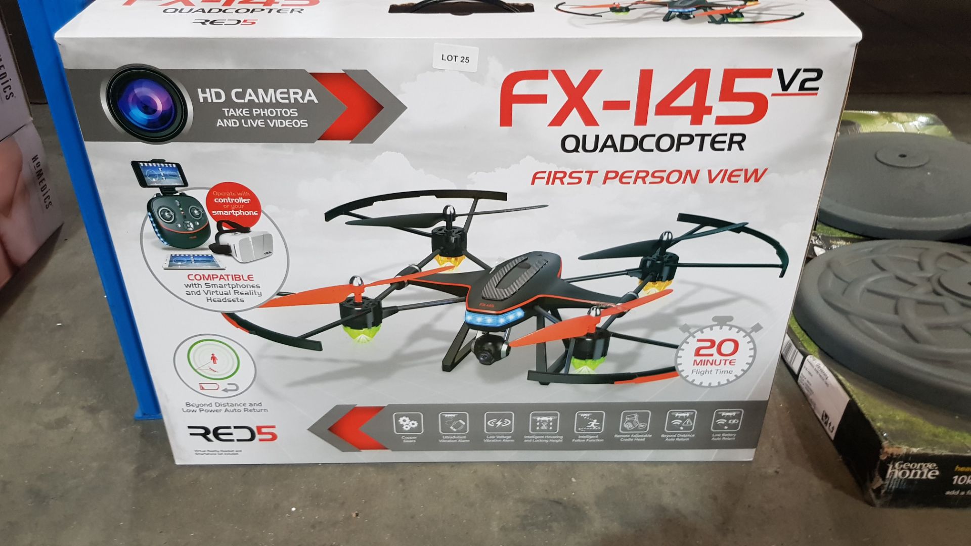 2 X FX-145 V2 Quadcopter FPV