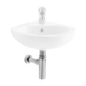 NEW (N117) Modern style 300mm Ext piece and wall plug Bottle Trap with Extension and Flange. M...