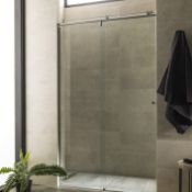 NEW (N162) Porcelanosa 1200mm Shower Door Vitra 9. The VITRA series of partitions presents cur...