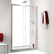 NEW (N53) Porcelanosa Inter 9 Sliding Shower Door. The Inter Shower Enclosure Series is equippe...
