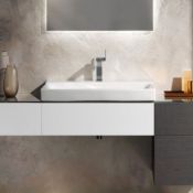 Keramag Xeno 2 Vanity Unit 807160 580X220X462Mm, White, High-Gloss Lacquere. Rrp £422.99.Kera...