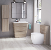 New & Boxed 800Mm Austin Ii Light Oak Effect Built In Sink Drawer Unit - Floor Standing. Rrp ?...