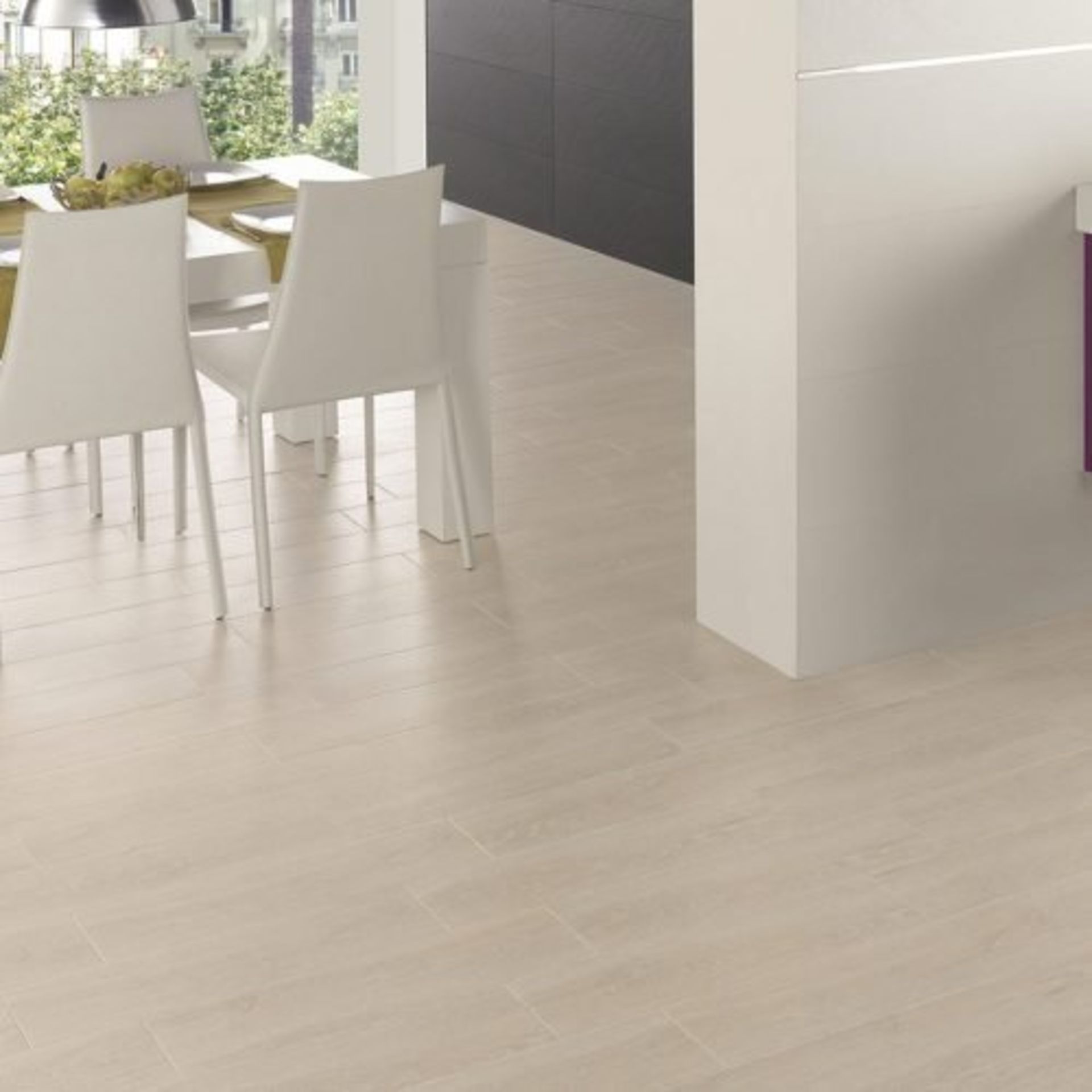 NEW 8.64m2 Timber Grain Wall and Floor Tiles. 600x600mm per tile. 10mm thick. This series is...