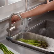 NEW (K89) InSinkErator Modern Instant Hot Water Dispenser - Faucet Only, Brushed Steel, F-H3300...