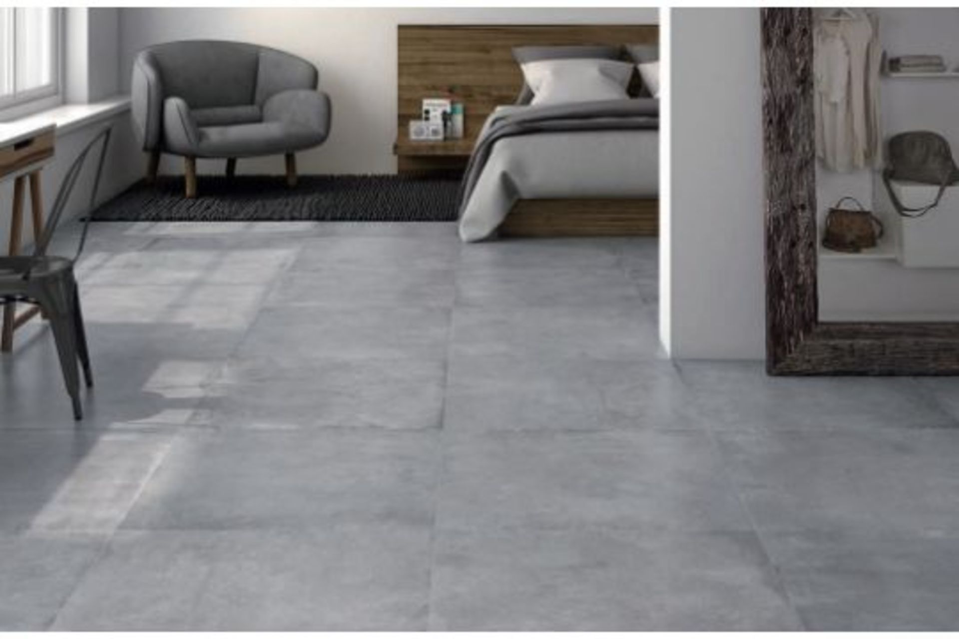 New 7.1 Square Meters Of Nantes Marengo Wall And Floor Tiles.450X450mm Per Tile, 8mm Thick.Thes...