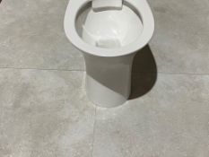 NEW (H173) 550x410mm Venice Close coupled pan, seat and cistern not included.