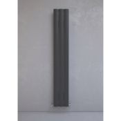 New (O111) 1800X280mm Alulite Arc Aluminium Radiator 1800 X 280mm Black. Rrp £229.99. Contempo...