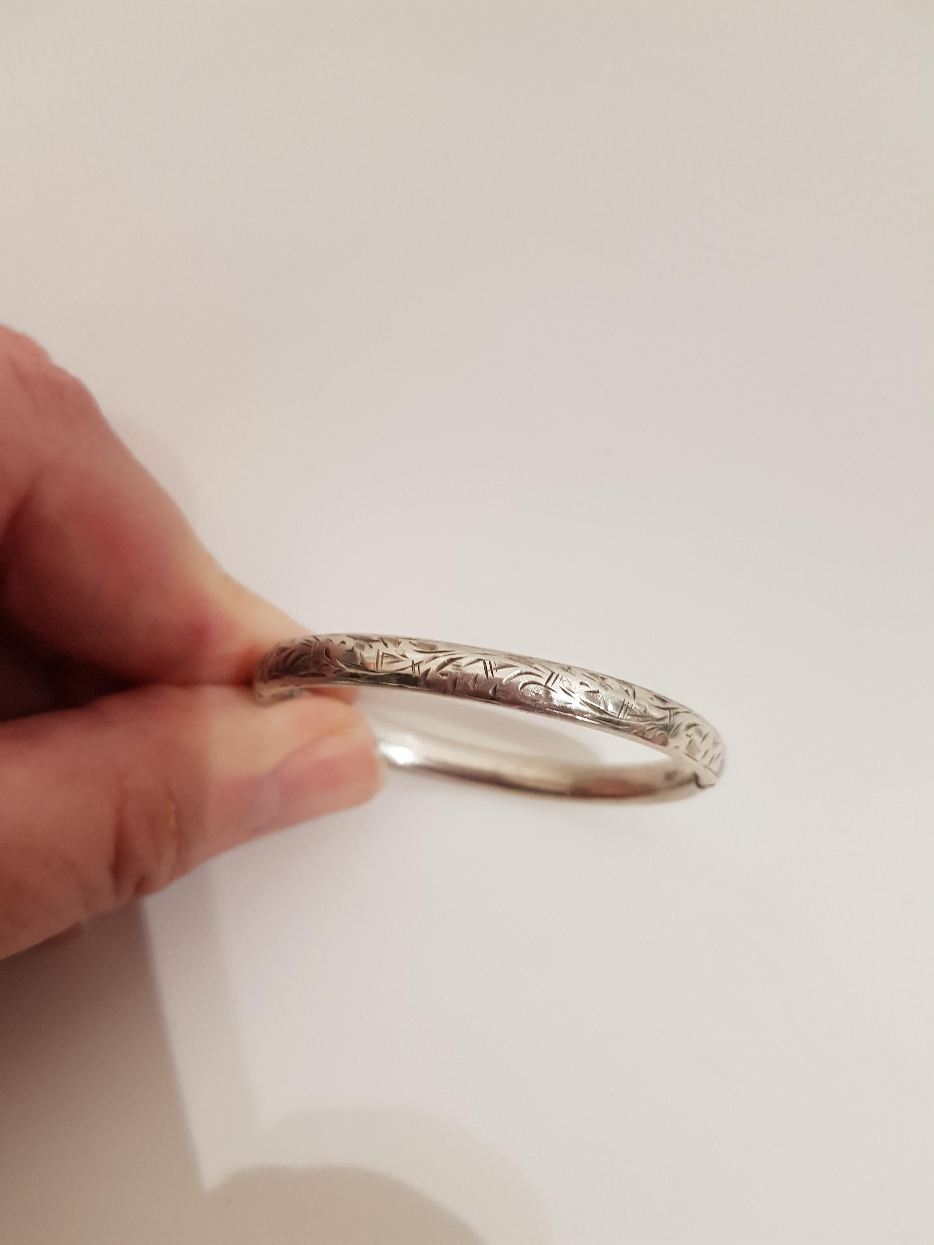 Charles Horner 1951 Silver Christening Bracelet. - Image 2 of 3