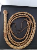 Western Leather Bull whip.