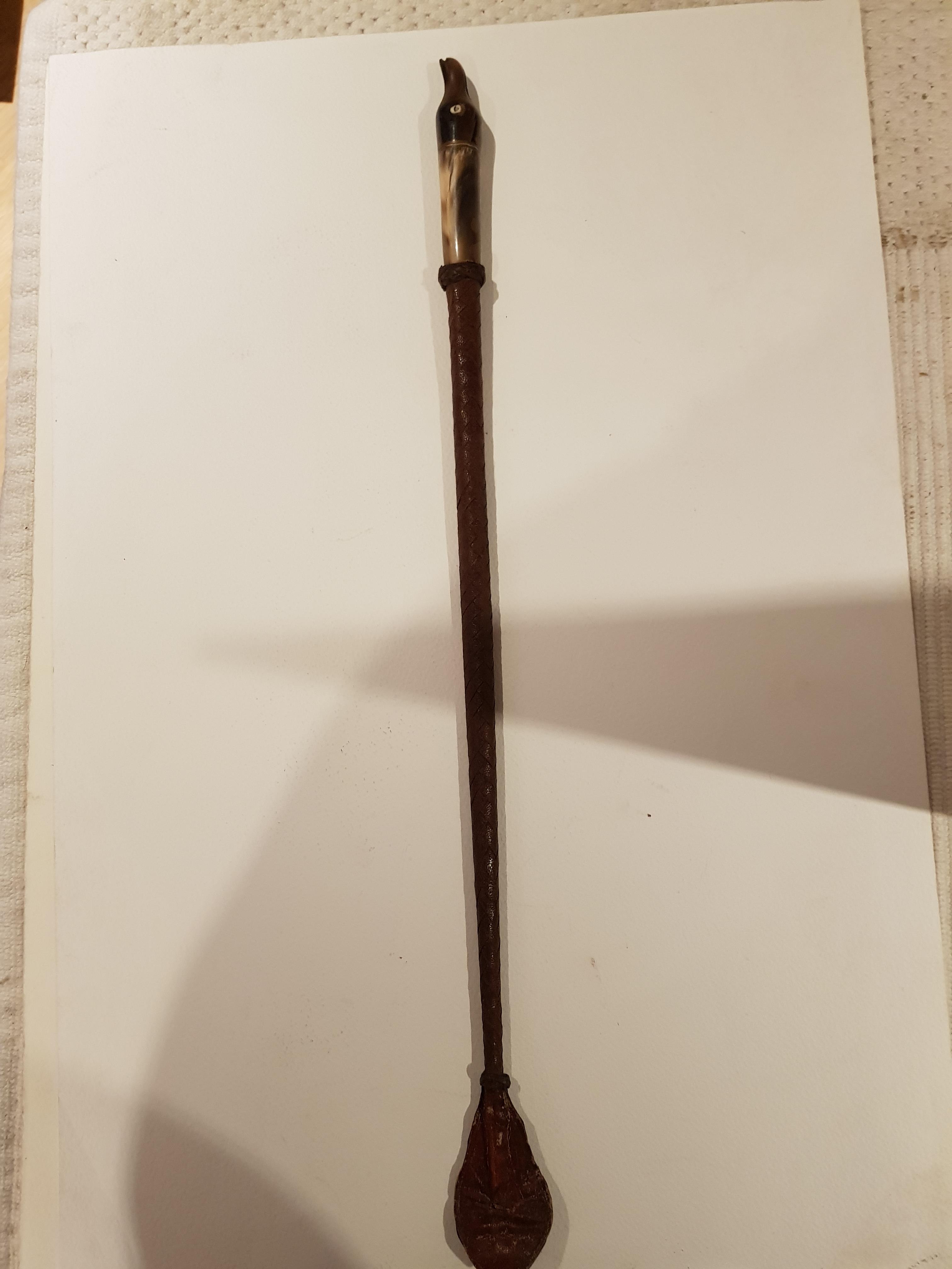 Early 20th Century Riding-whip with Dagger