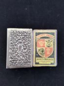 Vintage Matchbox case and Matchbox