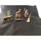 Brass Novelty Figures