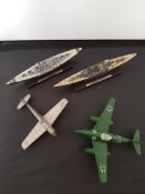 Model Airplanes and Ships