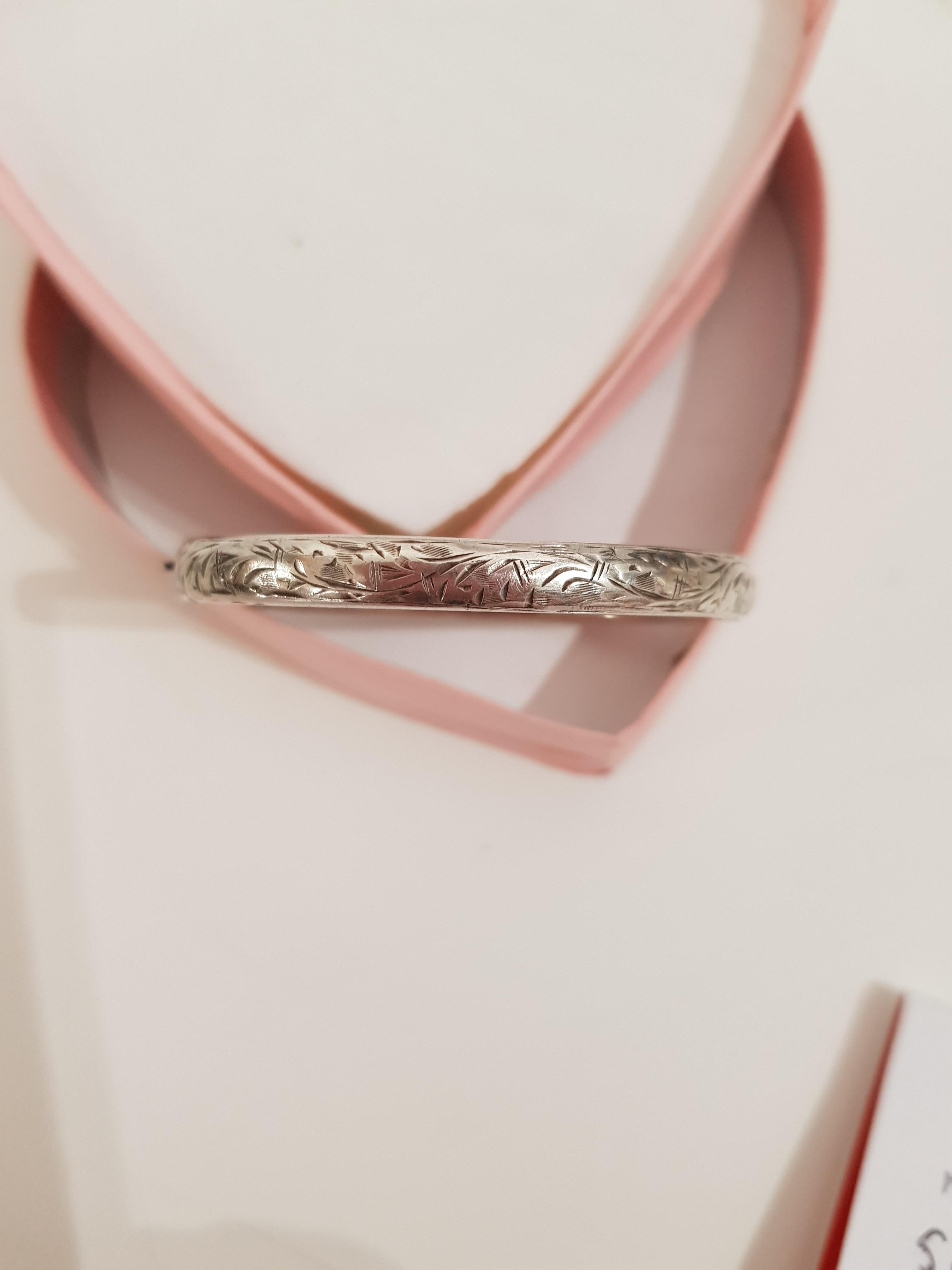 Charles Horner 1951 Silver Christening Bracelet. - Image 3 of 3