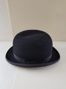 1940's CWS Black Bowler Hat