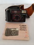 Vintage Canon Sureshot Camera