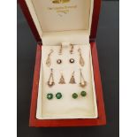 Collection of Silver Earrings