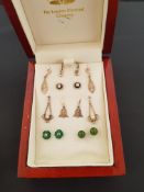 Collection of Silver Earrings