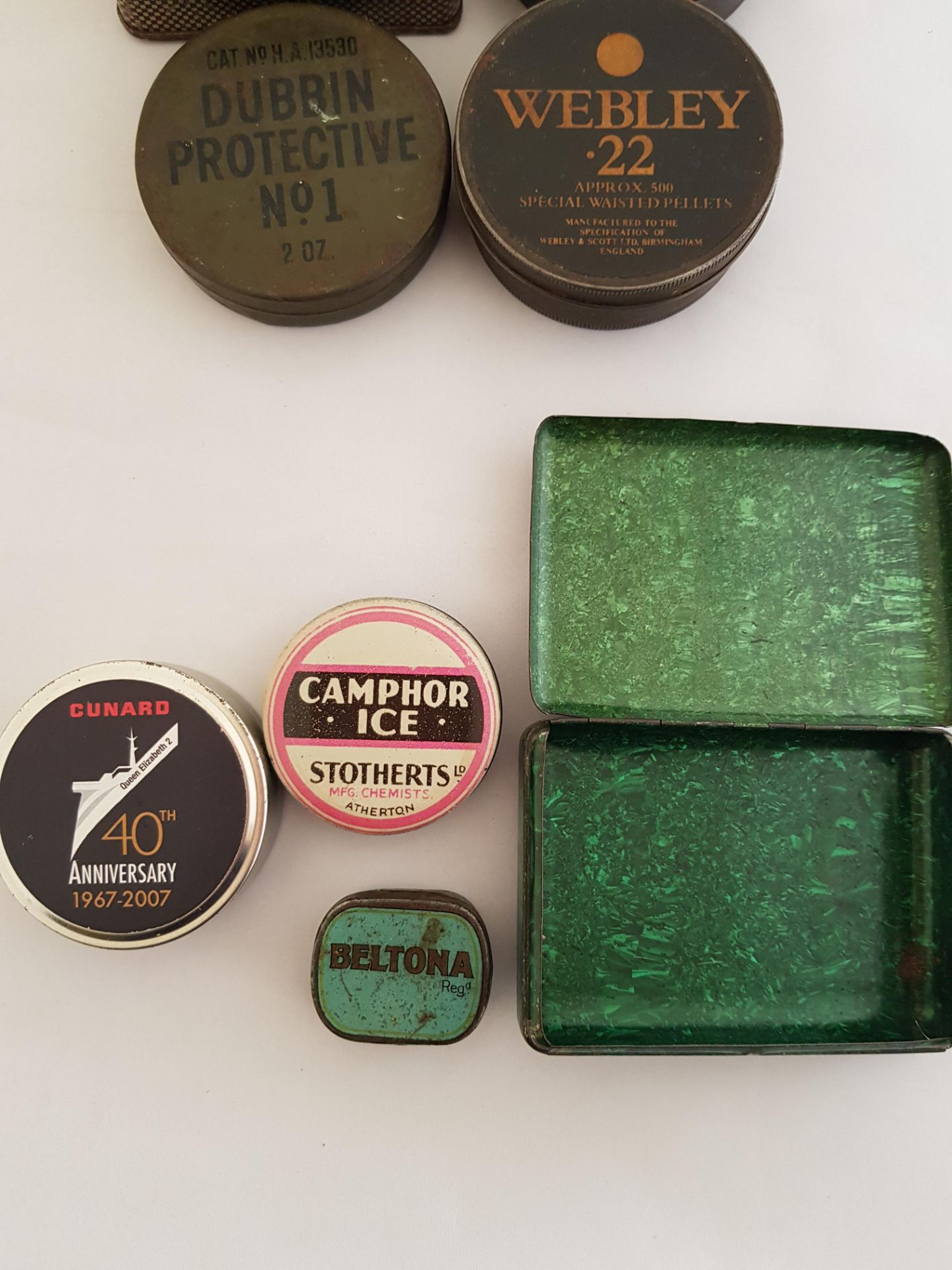 Collection of Vintage Webley Pellet Tin and Others - Image 3 of 3