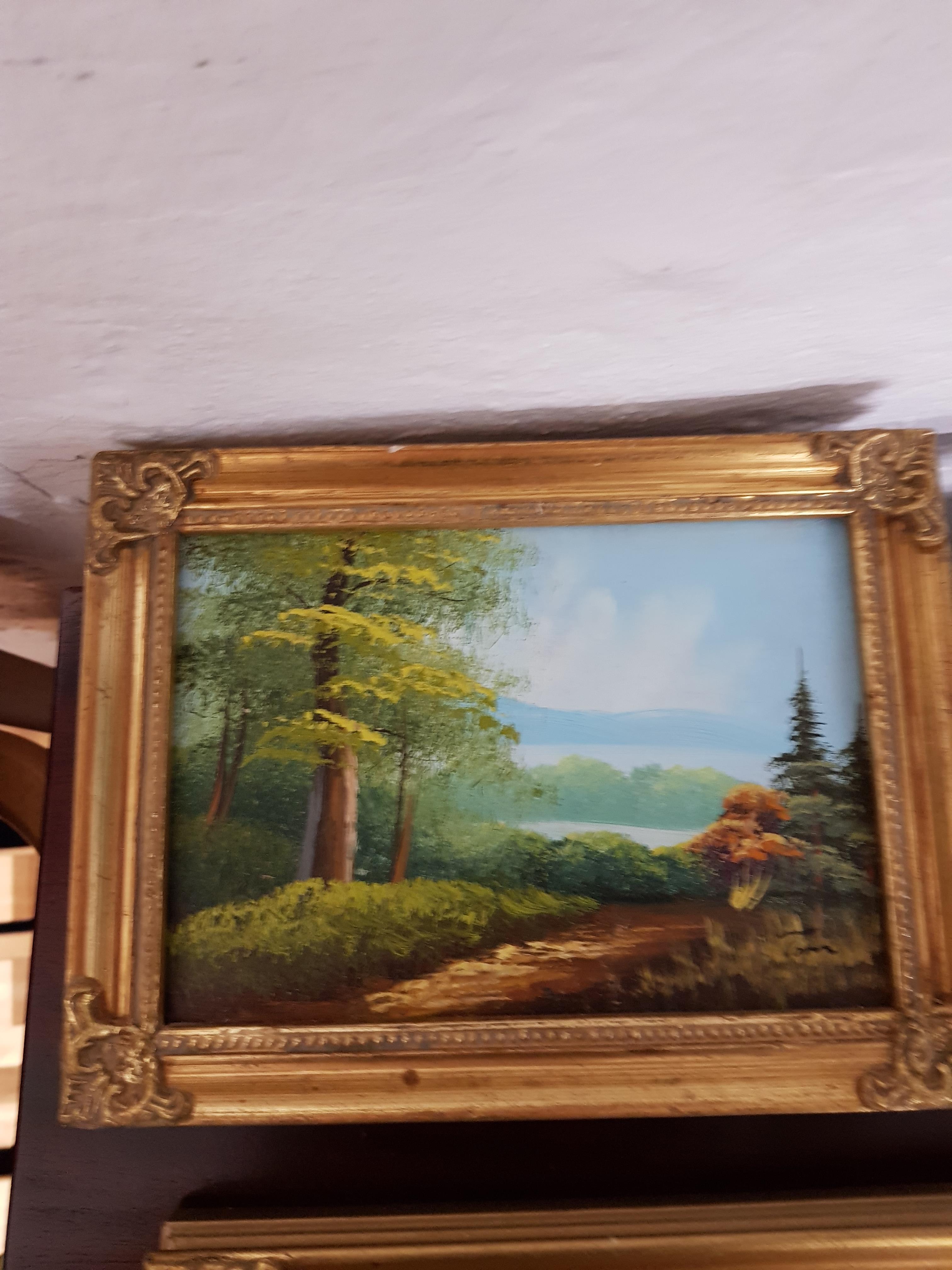 Vintage Country Scene Oil Paintings - Image 2 of 3