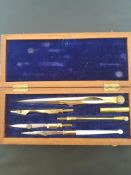 Antique Draughsman Set