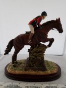 Horse and Rider Statue