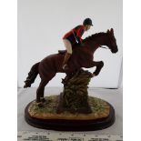 Horse and Rider Statue