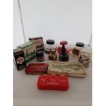 Vintage Ink Bottles and collectables