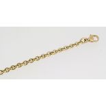 18ct Yellow Gold (750) Round Belcher Bracelet - 7.5" / 19cm