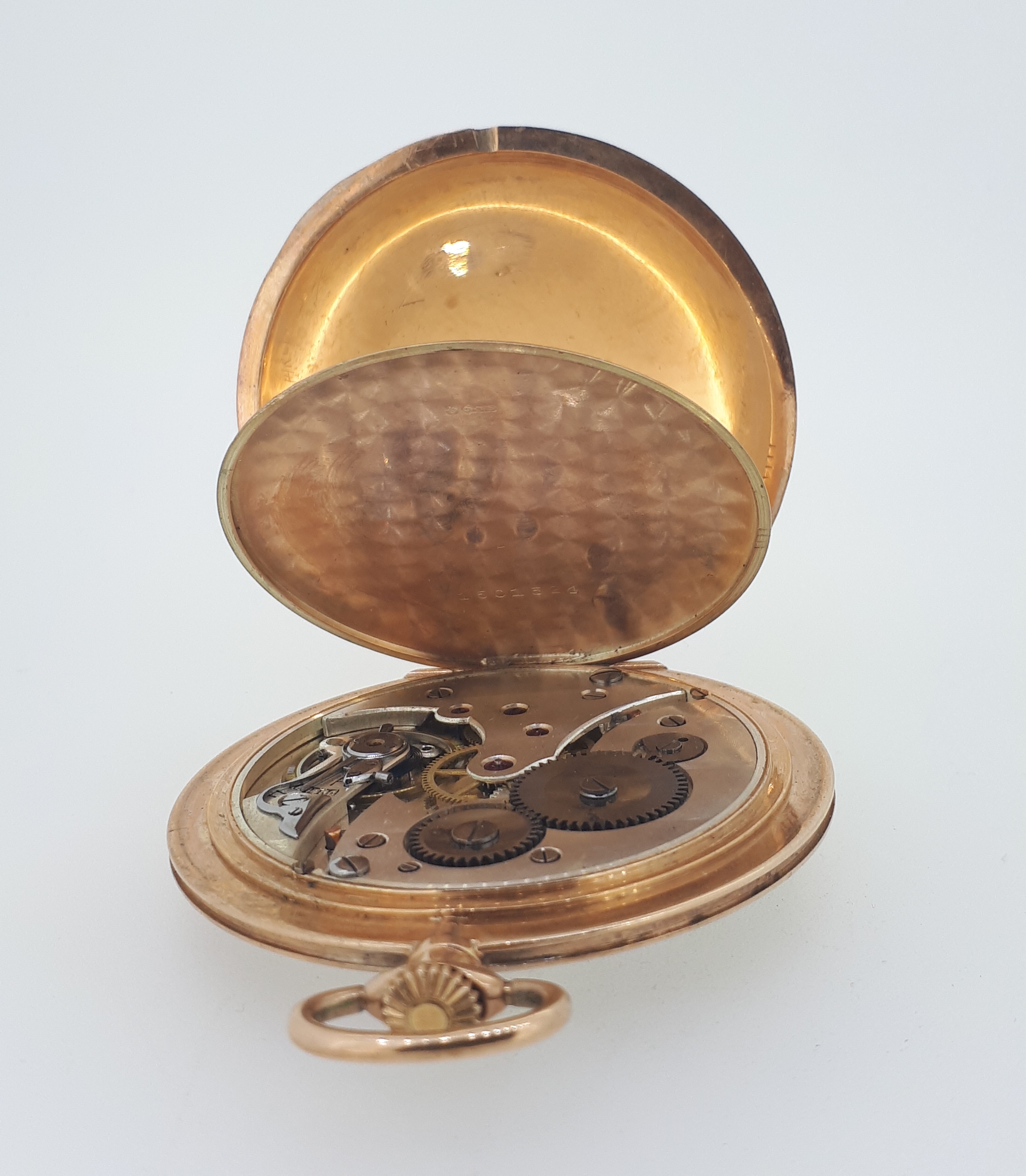 9ct (375) Yellow Gold Pocket Watch - Image 4 of 9