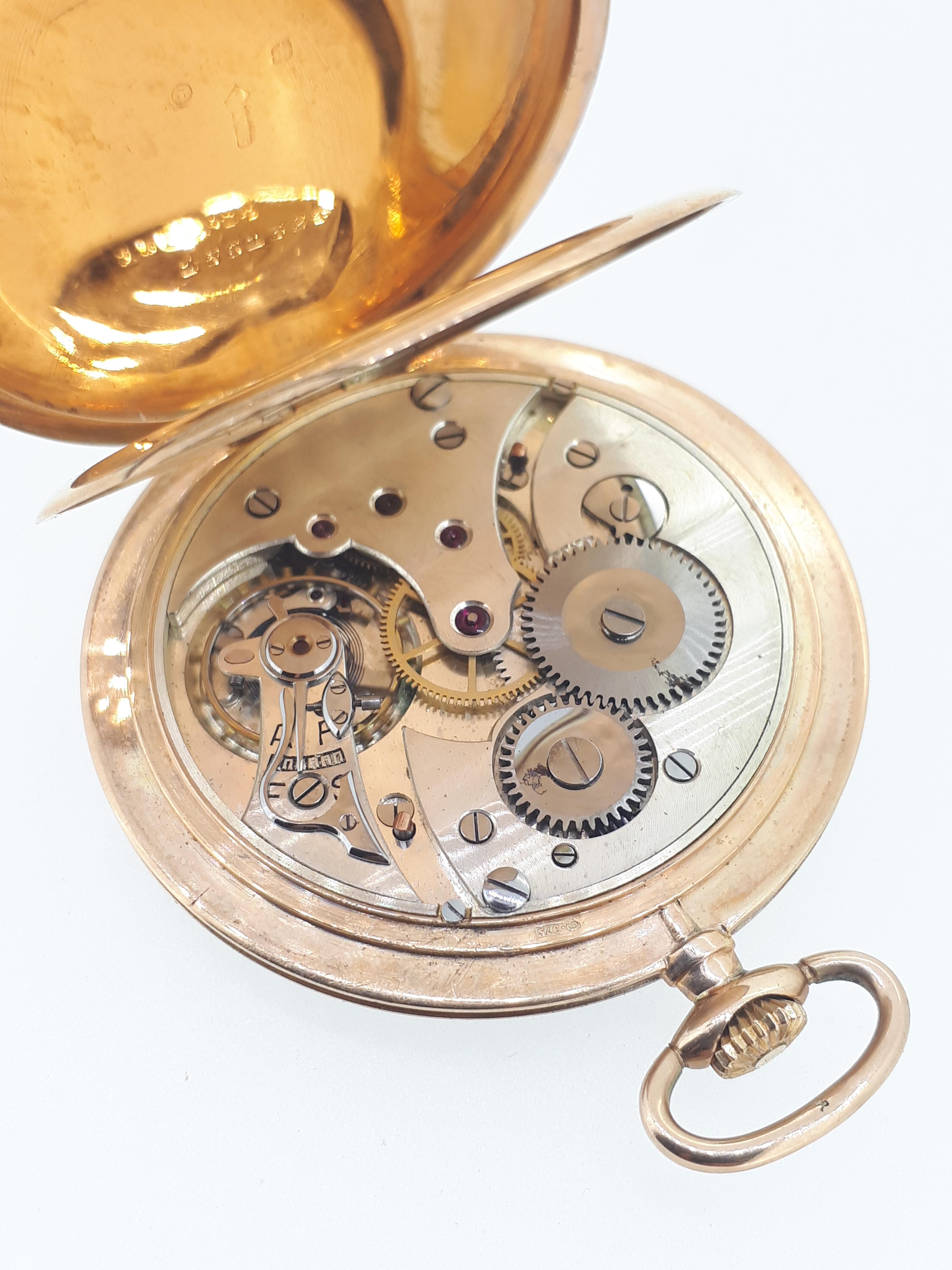 9ct (375) Yellow Gold Pocket Watch - Image 7 of 9