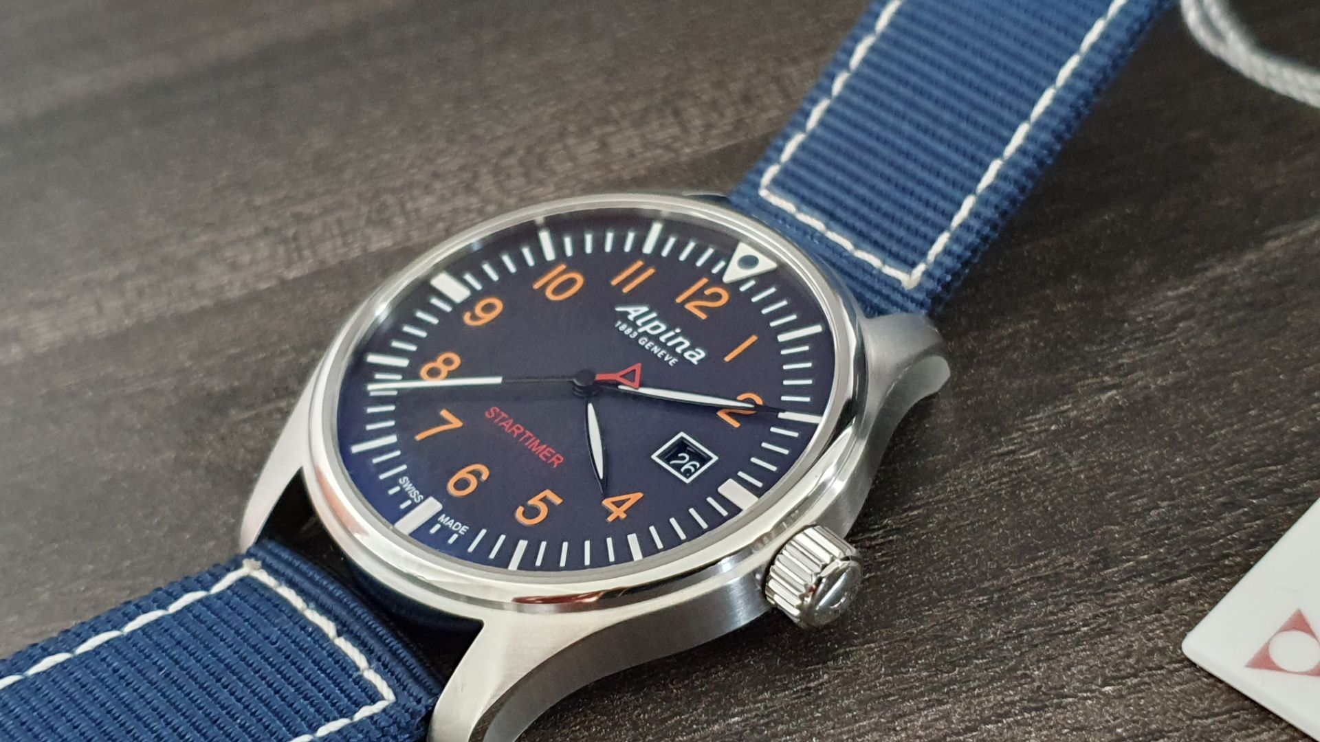 Alpina Startimer Pilot Blue - Image 3 of 8