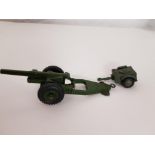 Dinky Howitzer and trailer