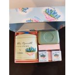 Vintage Cussons Blue Hyacinth Gift Set.