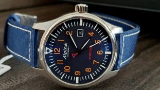 Alpina Startimer Pilot Blue