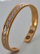 Magnohealth Magnetic Gold Plated Bracelet