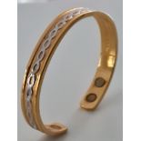 Magnohealth Magnetic Gold Plated Bracelet