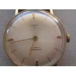 Vintage Gents Timex 21 Jewels Wrist Watch